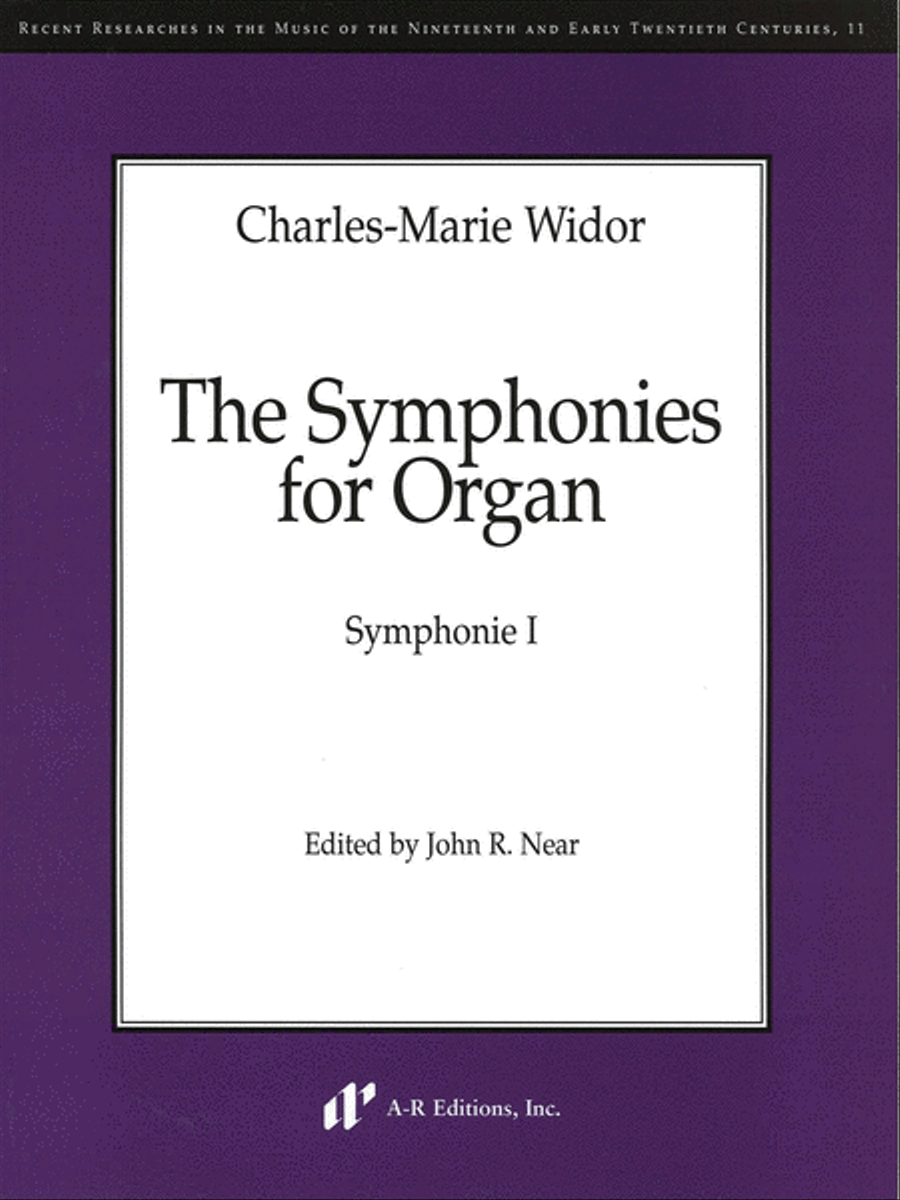Symphonie I in C Minor Organ scores gallery preview page 1