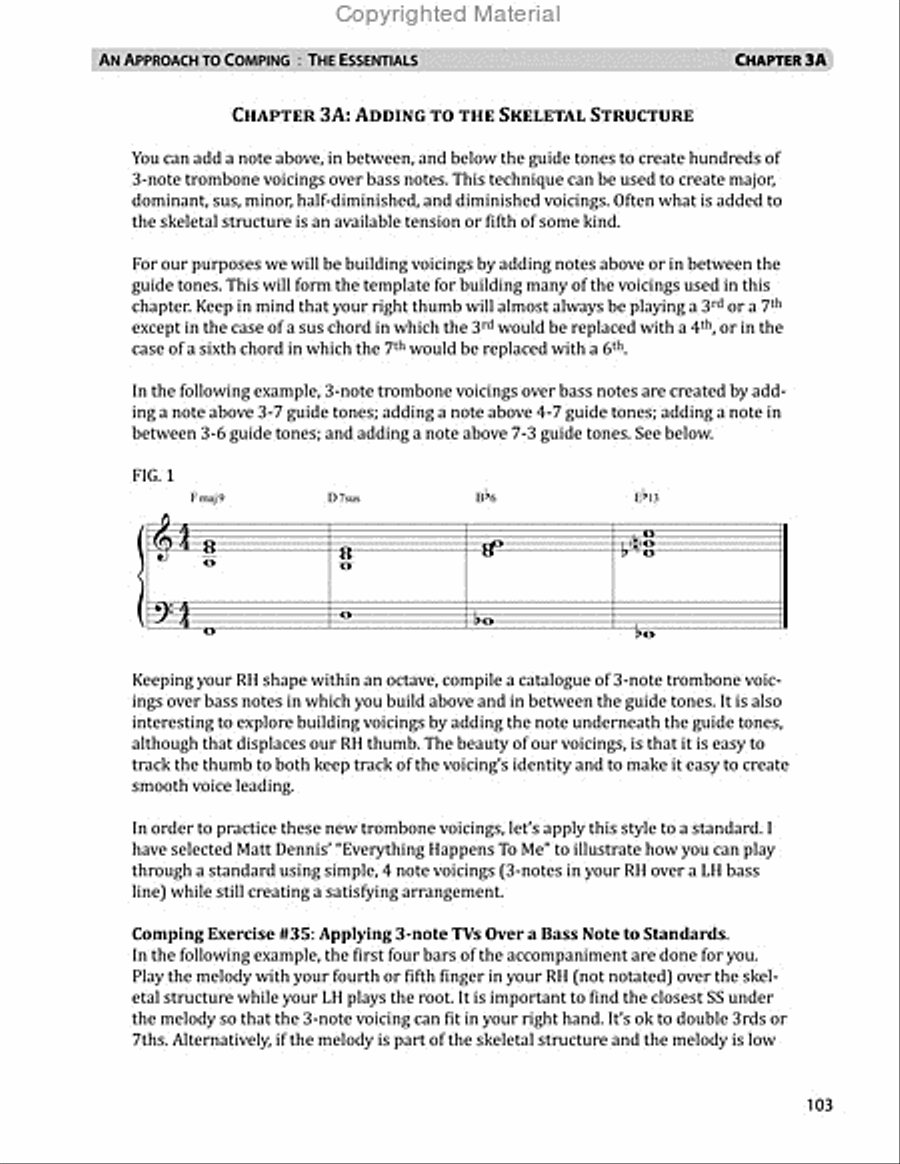 An Approach to Comping: The Essentials Book and Digital Audio scores gallery preview page 2