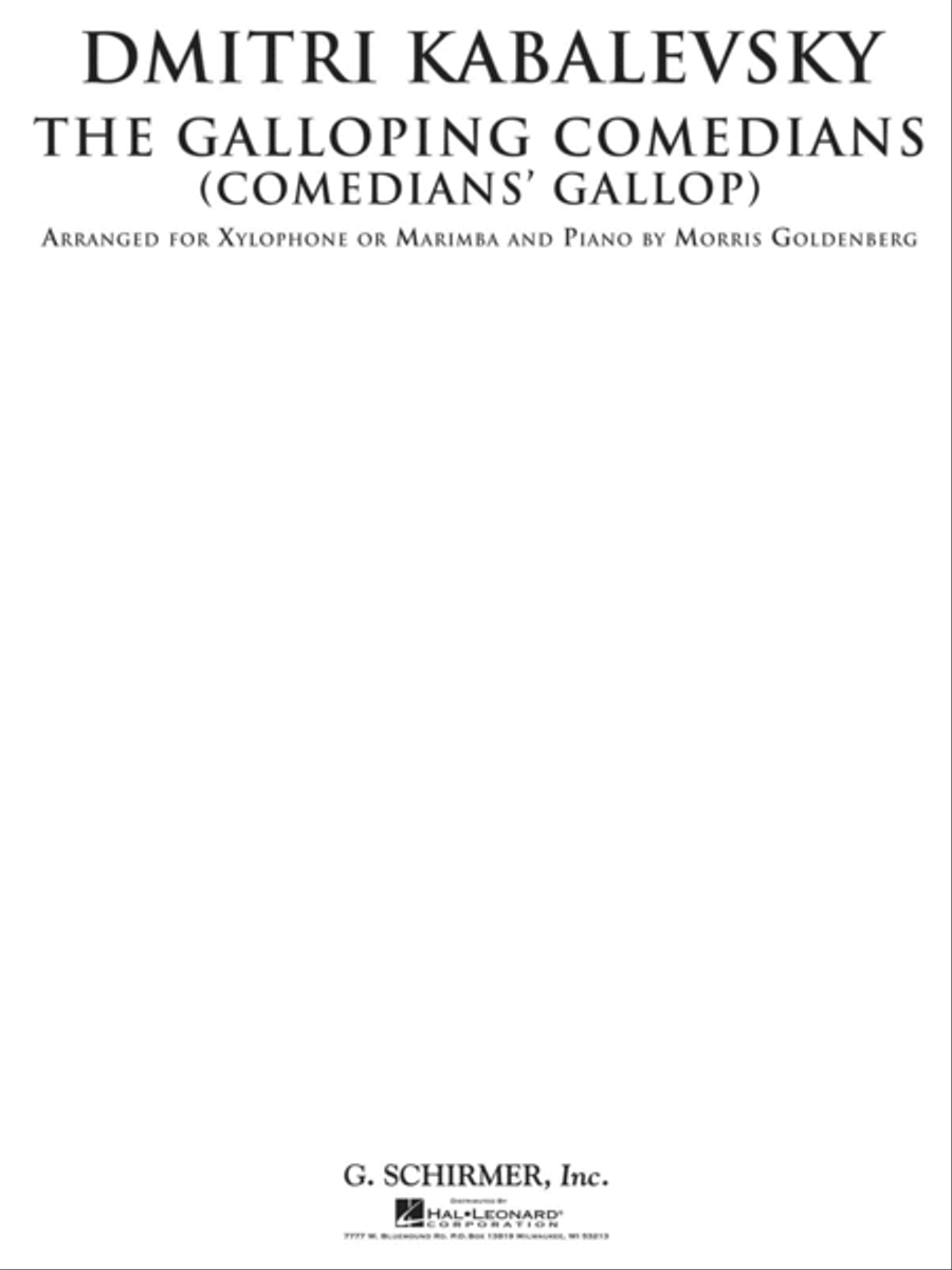 The Galloping Comedians (Comedian