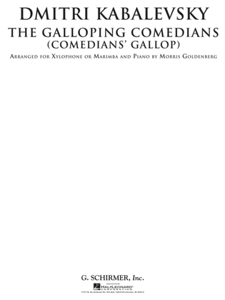 Book cover for The Galloping Comedians (Comedian's Gallop)