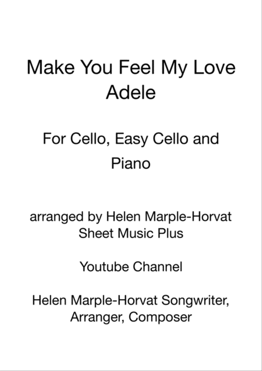 Make You Feel My Love image number null