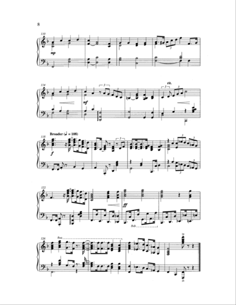 Go Tell It 4-Part scores gallery preview page 11