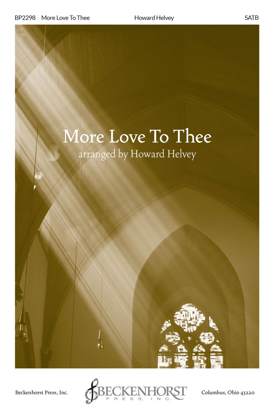 More Love To Thee - Helvey 4-Part scores gallery preview page 1