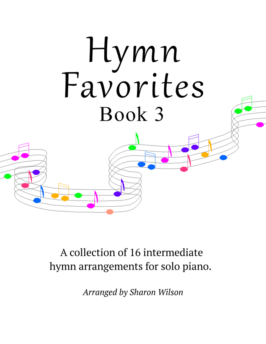 Hymn Favorites, Book 3 - A Collection of Sixteen Piano Solos Piano Solo scores gallery preview page 1