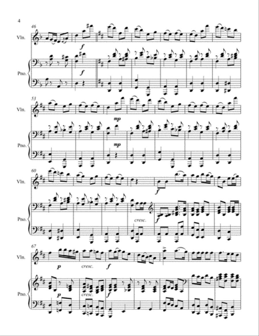 Helen Polka Helen Polka Violin Solo scores gallery preview page 4