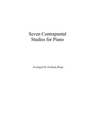 Seven Contrapuntal Studies for Piano