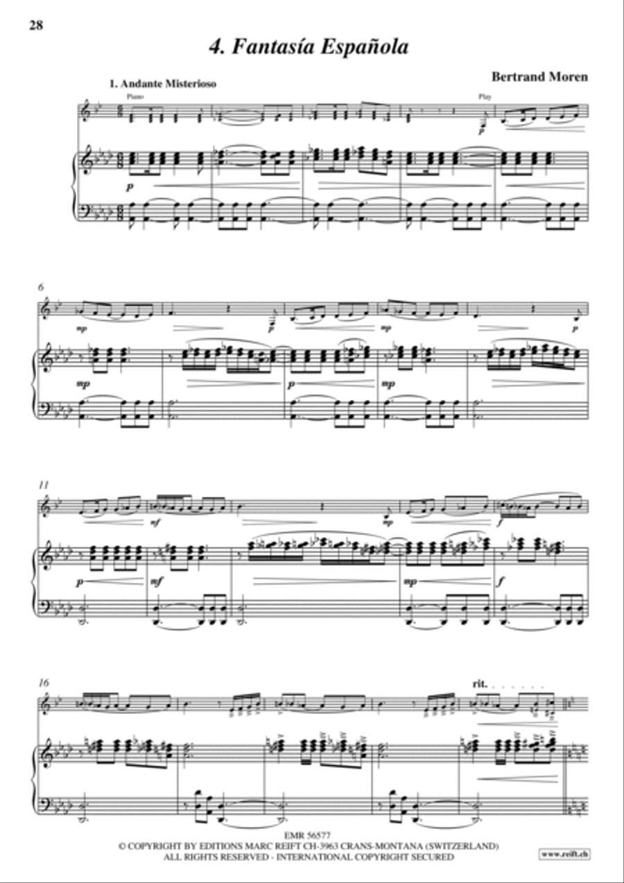 My First Concertos Volume 6 Bass Clarinet scores gallery preview page 10