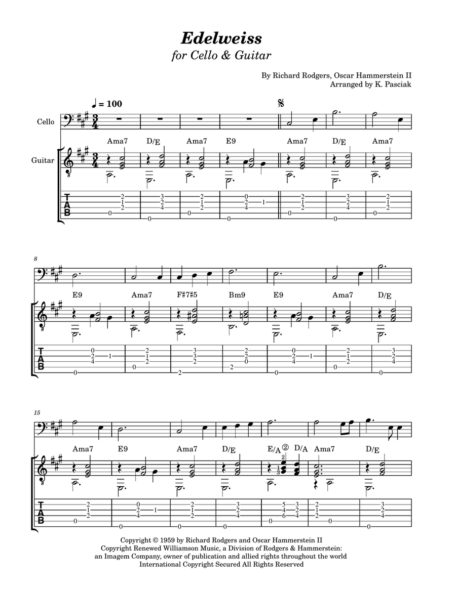 Edelweiss String Duet scores gallery preview page 2