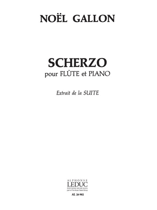 Book cover for Scherzo (flute & Piano)