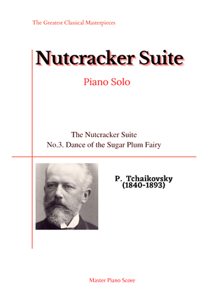Book cover for Tchaikovsky-The Nutcracker Suite No.3. Dance of the Sugar Plum Fairy(Piano)