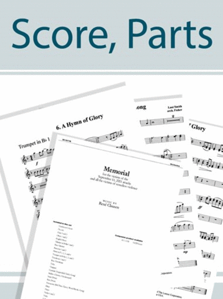 We Have Heard the Joyful Sound - Brass and Rhythm Score and Parts