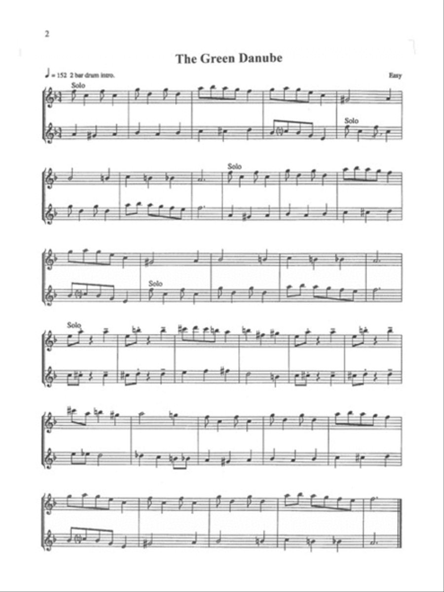 Easy Jazz Duets for 2 Alto Saxophones and Rhythm Section