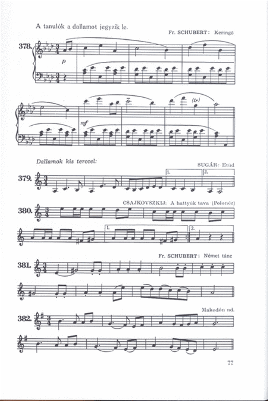 Zenediktálás Zenediktálás School and Community scores gallery preview page 2