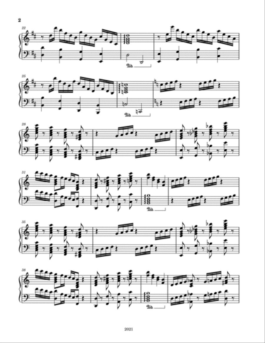 Piano Fun 4 Piano Solo scores gallery preview page 2
