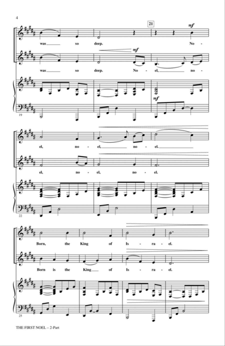 The First Noel 2-Part scores gallery preview page 3