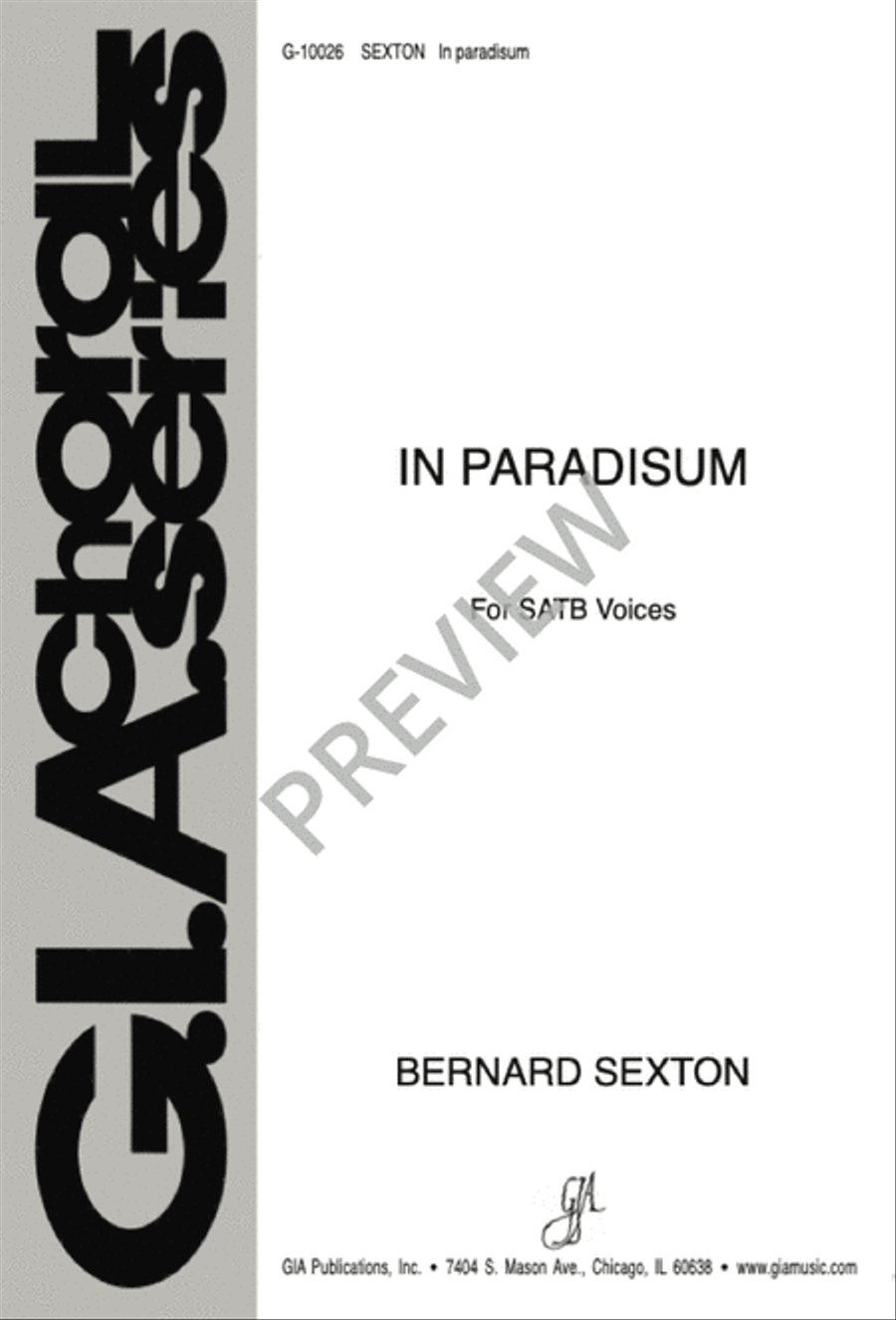In paradisum In paradisum 4-Part scores gallery preview page 2