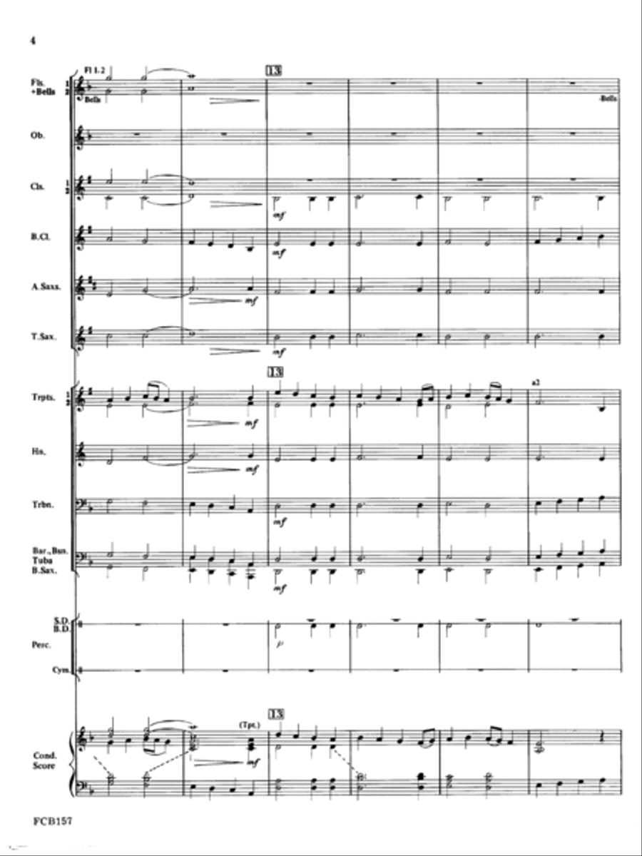 Modal Song And Dance Modal Song And Dance Concert Band scores gallery preview page 4