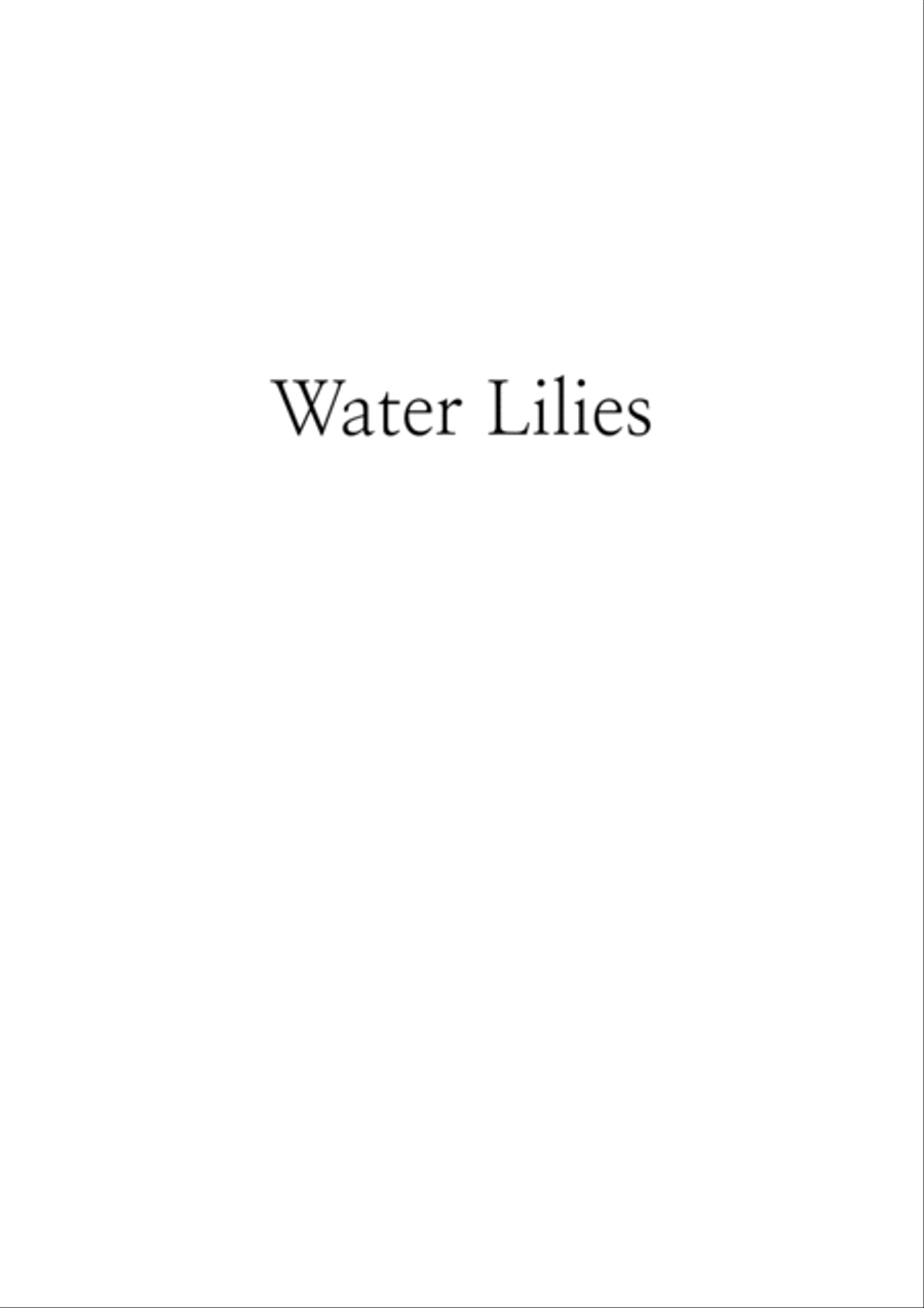 Water Lilies - Flute Trio (Piccolo & two Flutes in C) Flute Trio scores gallery preview page 3
