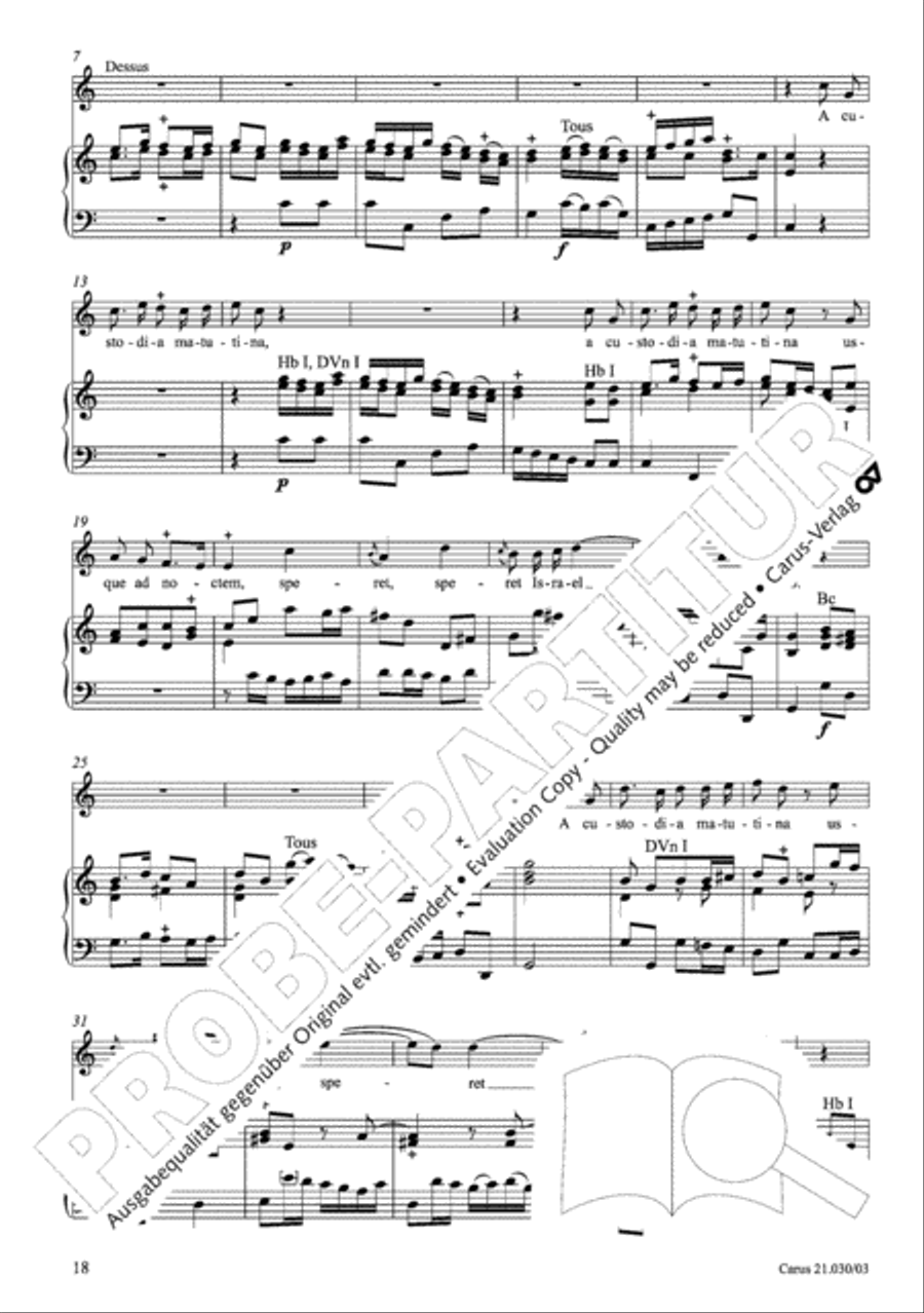 De profundis Men's Choir scores gallery preview page 19