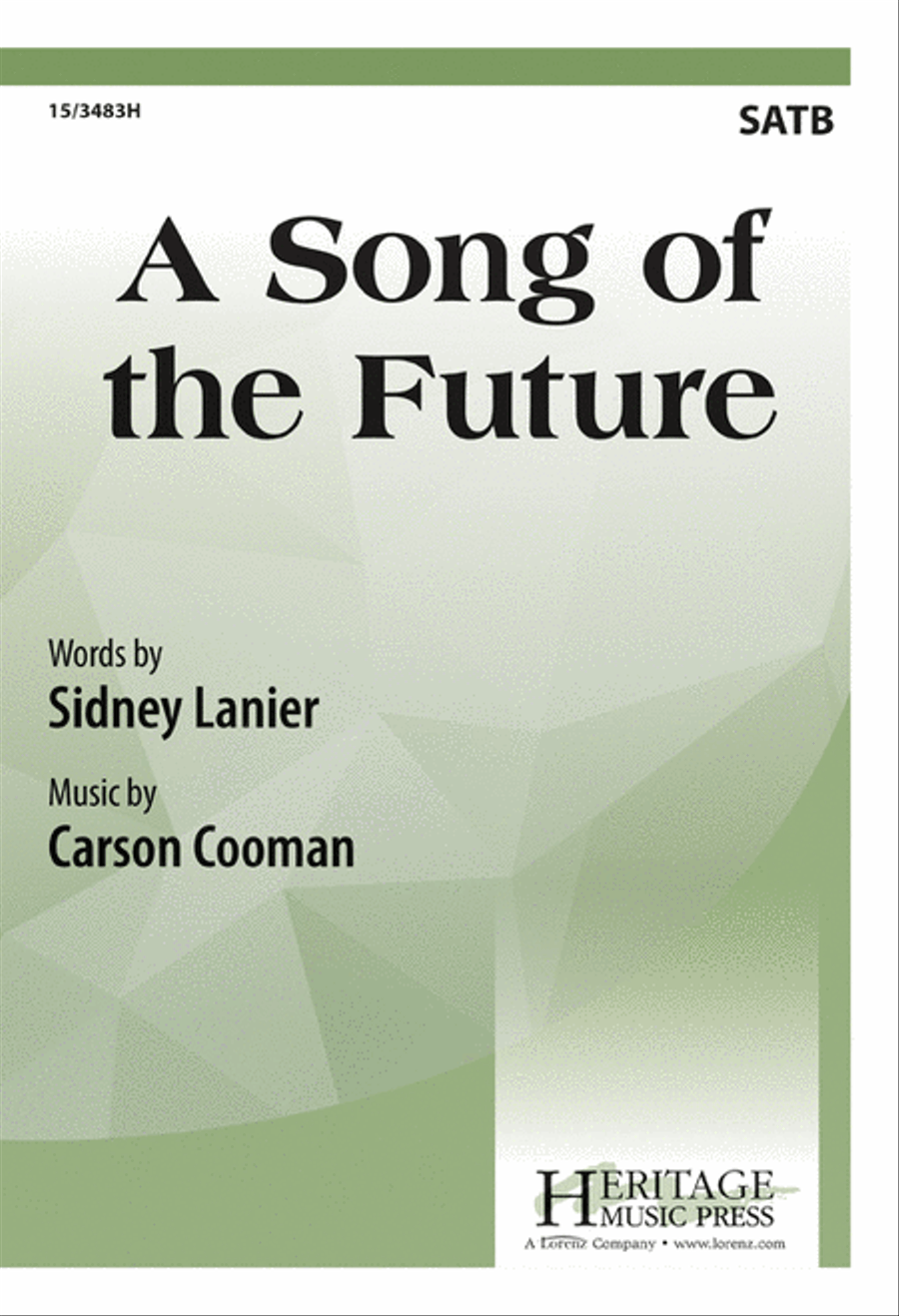 A Song of the Future 4-Part scores gallery preview page 1