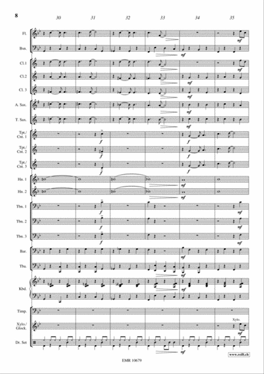 I Got Rhythm Concert Band scores gallery preview page 9