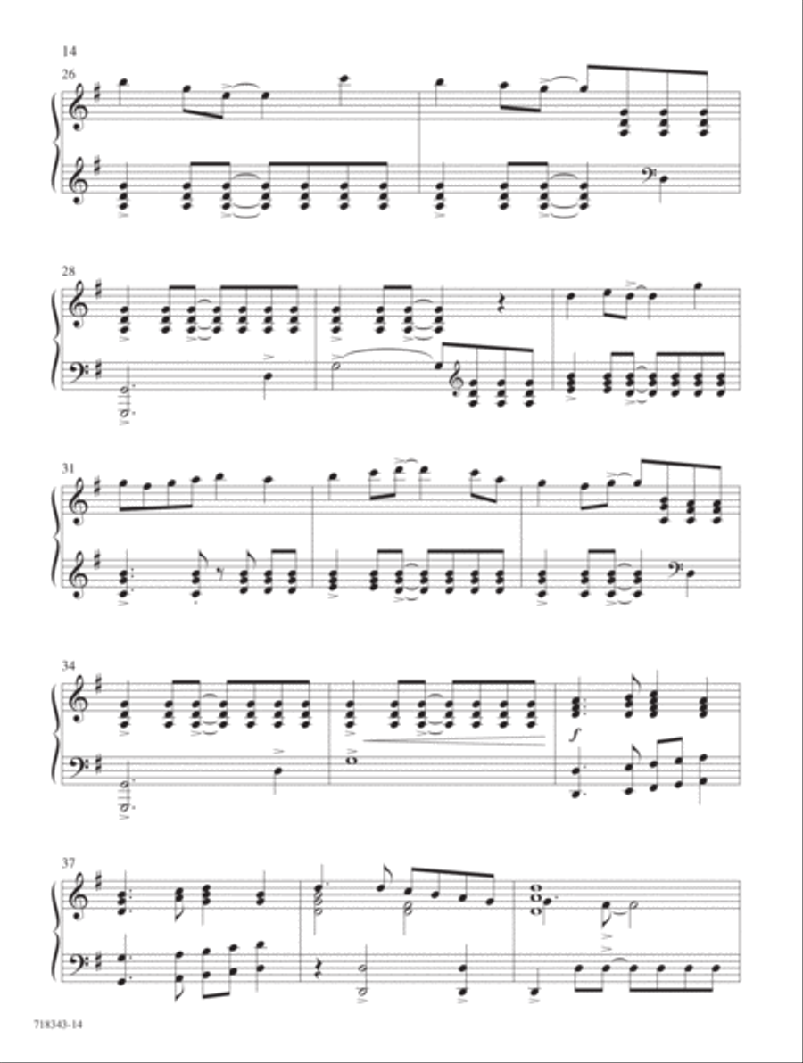 My Redeemer Piano Solo scores gallery preview page 9