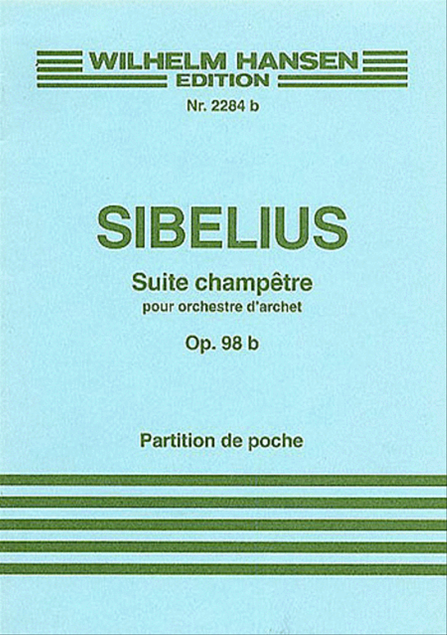 Suite Champetre, Op.98b String Orchestra scores gallery preview page 1