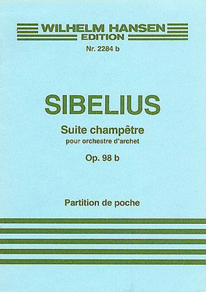 Book cover for Suite Champetre, Op.98b