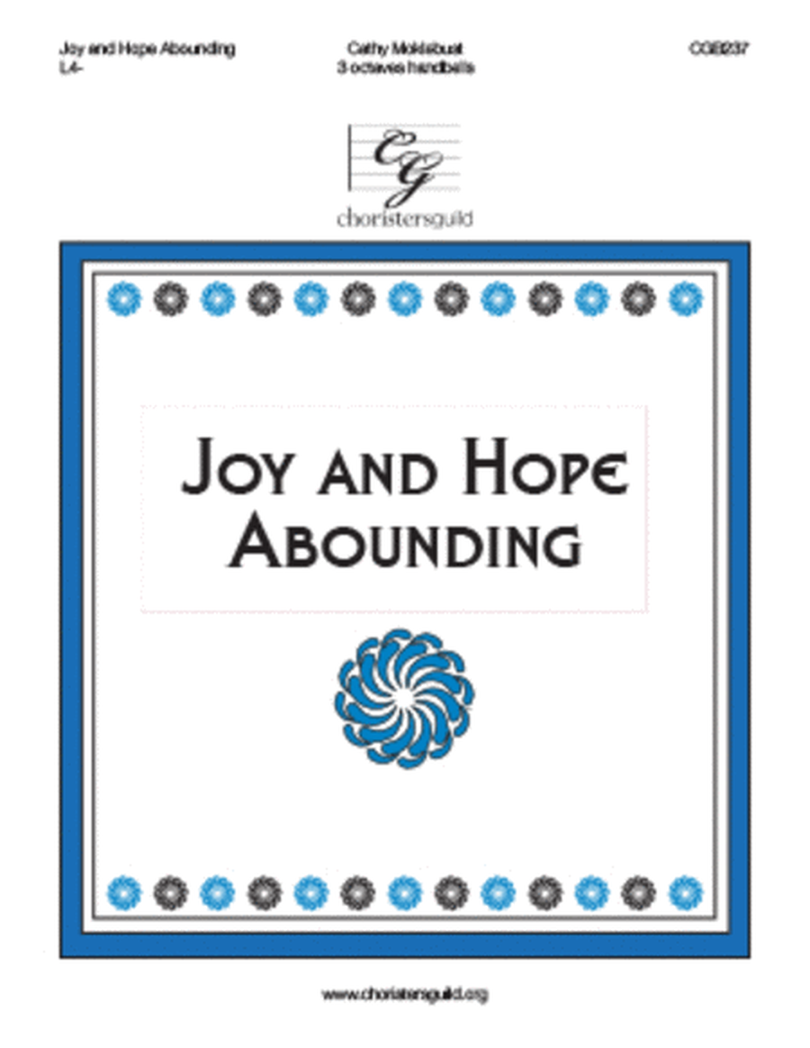 Joy and Hope Abounding (3 octaves) image number null
