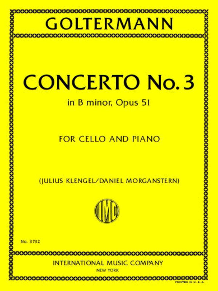 Concerto No. 3 in B minor, Opus 51