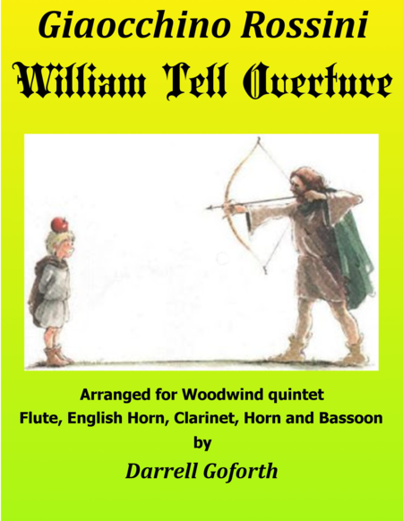 Rossini: William Tell Overture in D for Woodwind Quintet image number null