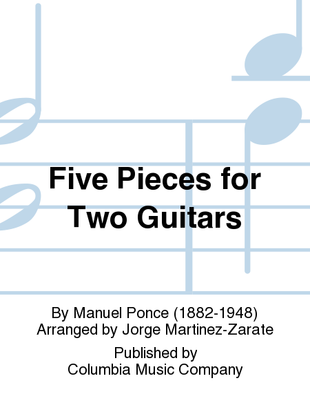 Five Pieces for Two Guitars