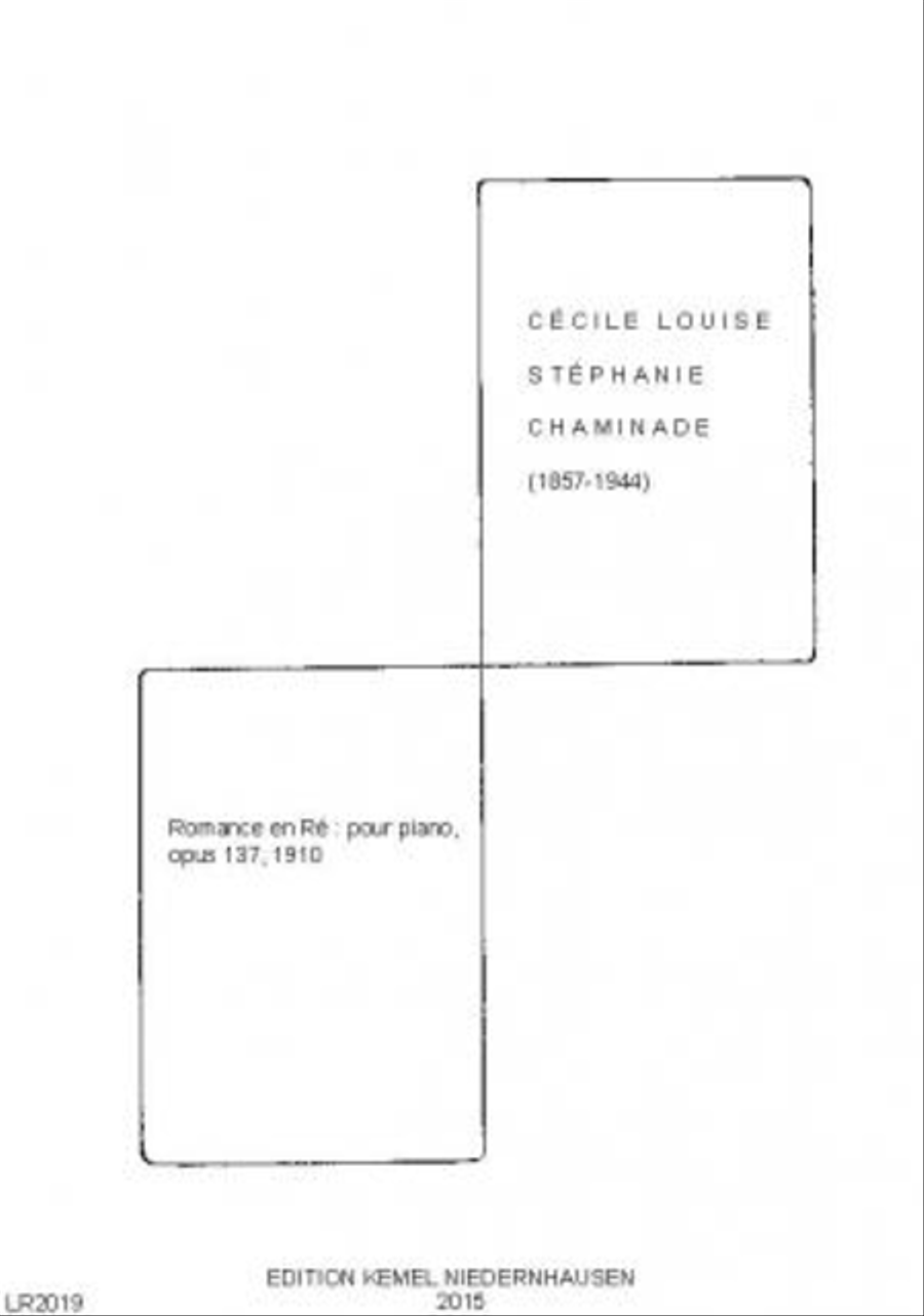 Romance en Re Romance en Re Piano Solo scores gallery preview page 1