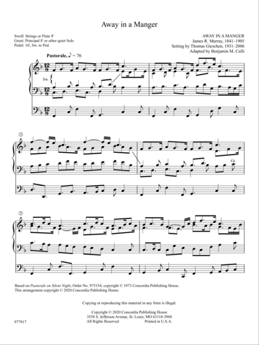 Hymn Tune Innovations: Seven Settings for the Church Year, Set 4 Organ scores gallery preview page 2