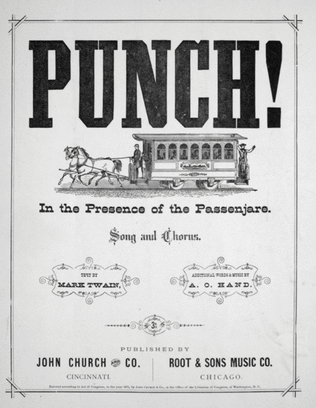 Punch! In the Presence of the Passenjare. Song and Chorus