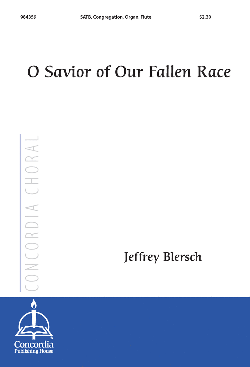O Savior of Our Fallen Race image number null