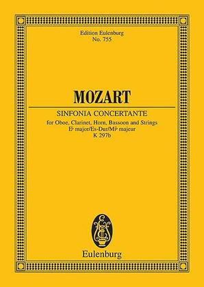 Book cover for Sinfonia Concertante, K. 297b