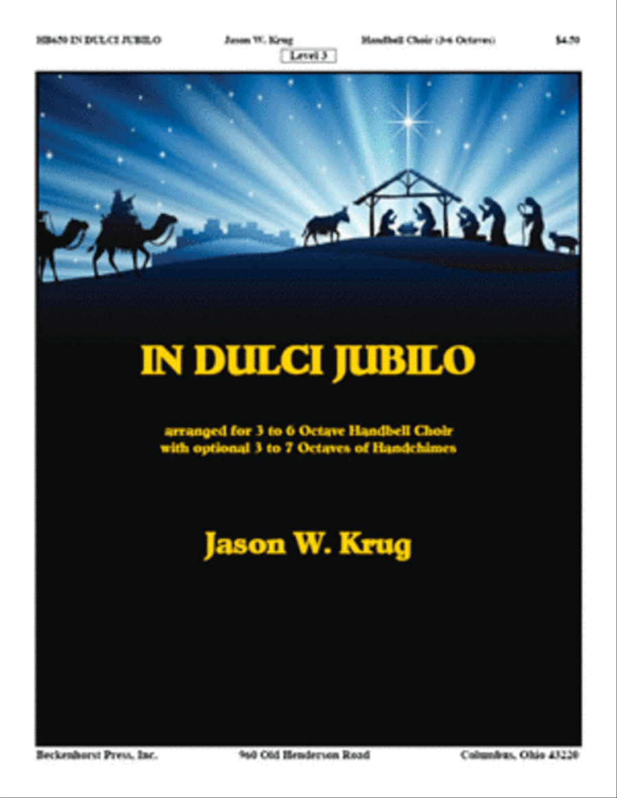 In Dulci Jubilo - Krug 5-Octaves scores gallery preview page 1