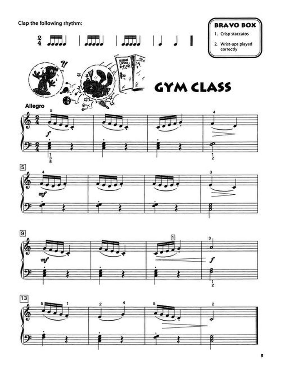 Beanstalk's Basics for Piano Piano Method scores gallery preview page 7