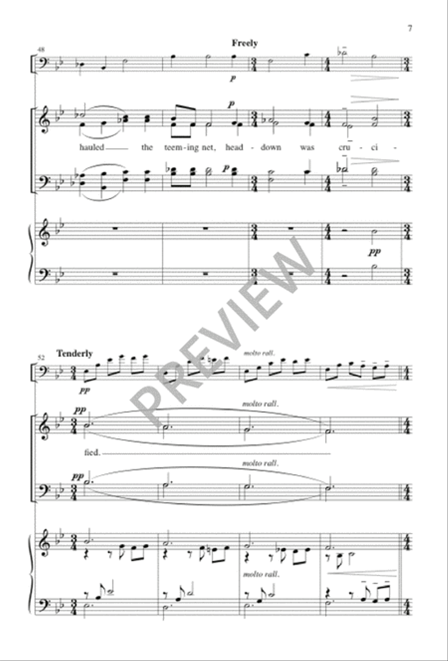 The Peace of God The Peace of God 4-Part scores gallery preview page 7