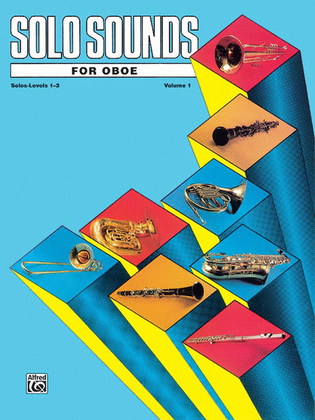 Book cover for Solo Sounds for Oboe, Volume 1