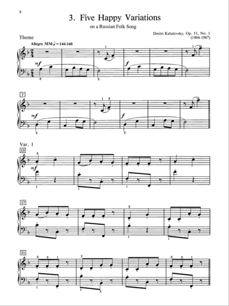 Everybody's Perfect Masterpieces, Volume 4 Piano Solo scores gallery preview page 3
