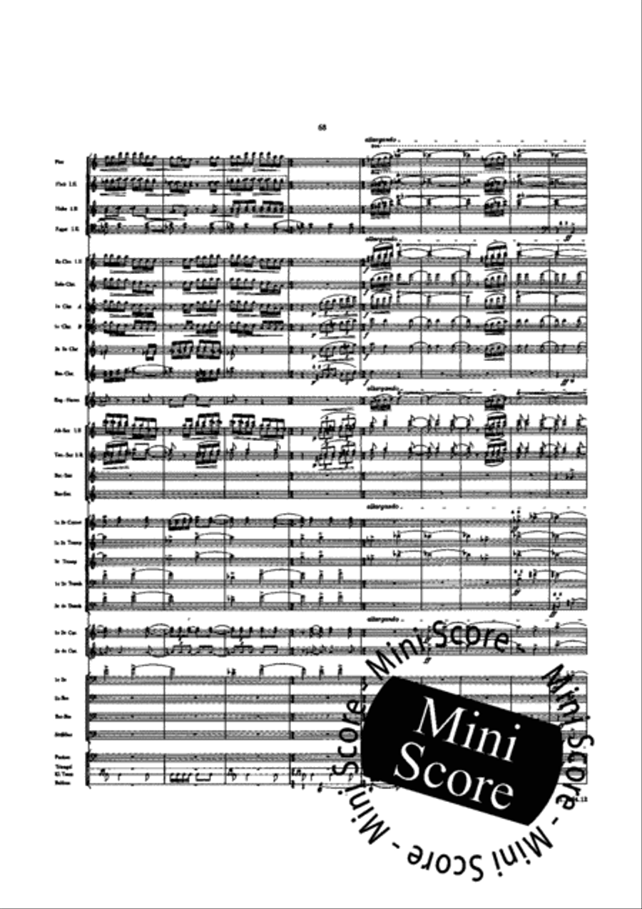Symphonie pour Orchestre d'Harmonie Concert Band scores gallery preview page 74