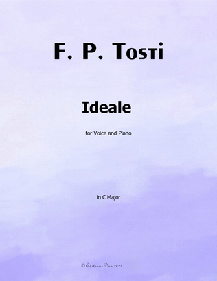 Ideale, by Tosti, in C Major