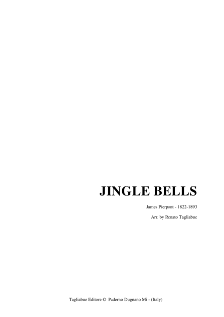 JINGLE BELLS - For Brass Quartett image number null