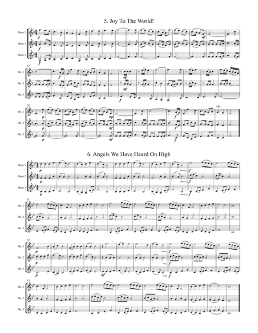 Christmas Trios, Vol. 1 Christmas Trios, Vol. 1 Woodwind Trio scores gallery preview page 4