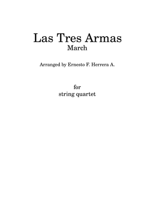 Las Tres Armas for String Quartet/Quintet