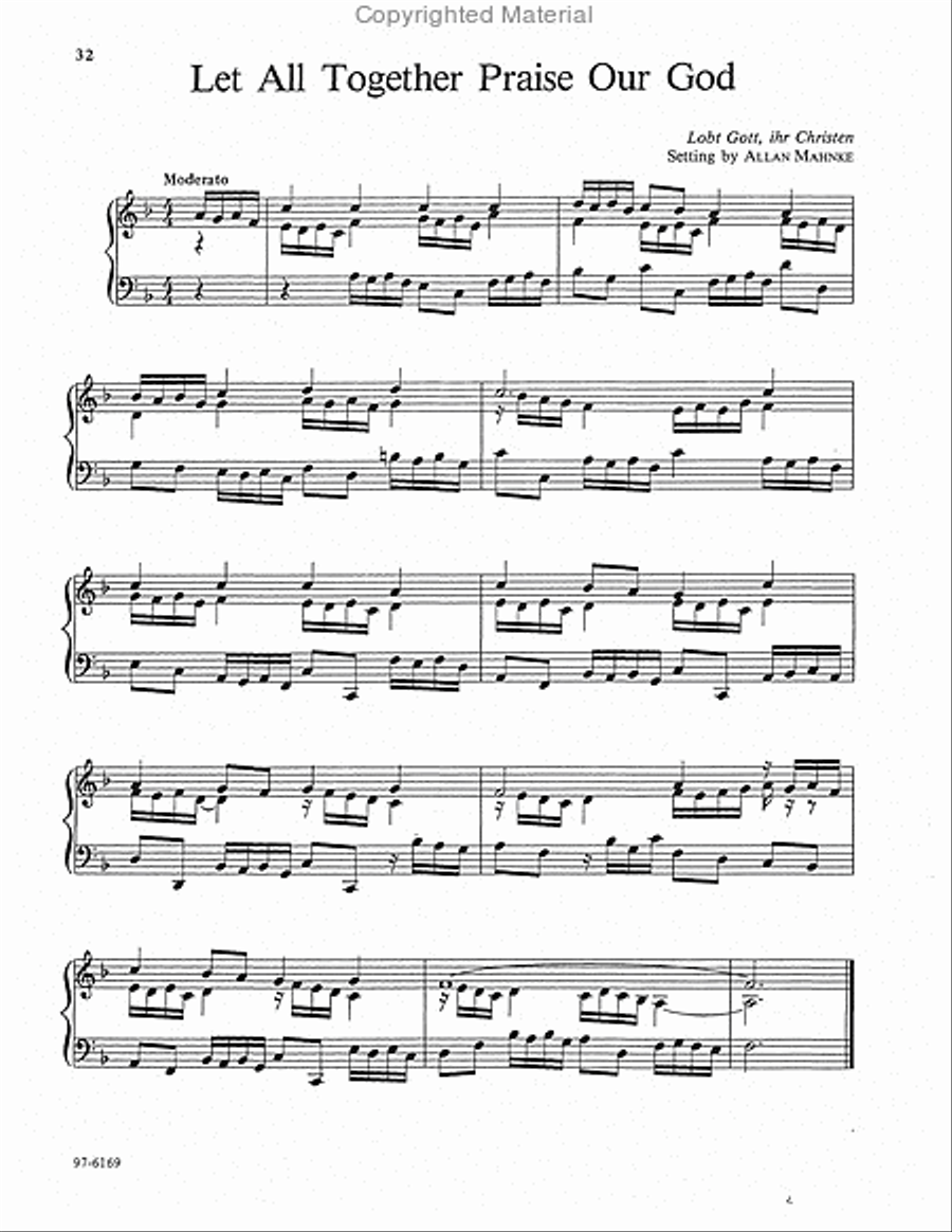 The (Really) Little Organ Book Organ scores gallery preview page 17