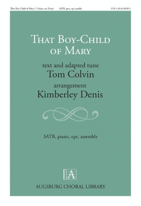 Book cover for That Boy-Child of Mary