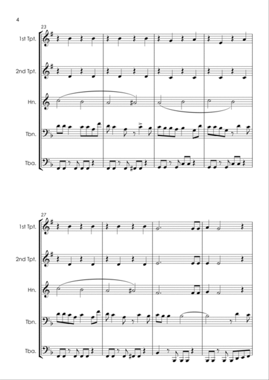 Little Saint Nick Little Saint Nick Horn scores gallery preview page 6